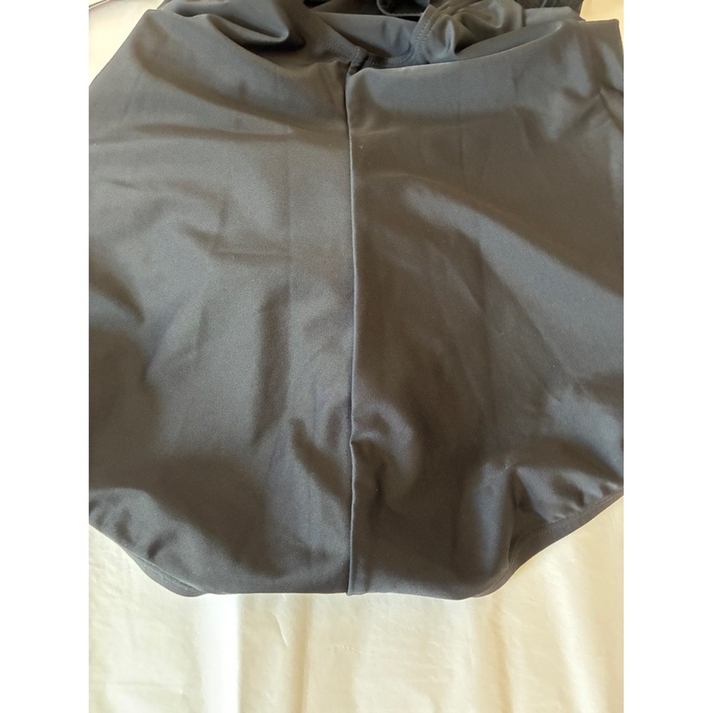 New SPEEDO Size 10 Black UPF 50 Moderate Ultraback PowerFLEX One Piece Swimsuit - Picture 10 of 11